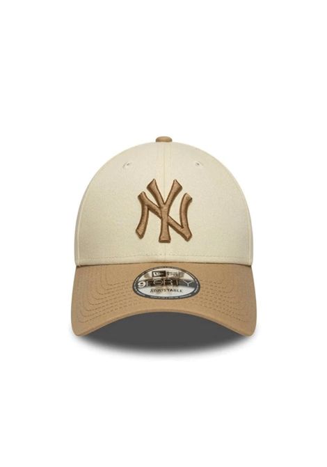 Cappello New Era 9FORTY New York Yankees MLB Colour Block Crema Beige Unisex NEW ERA | Cappelli | 60771836-